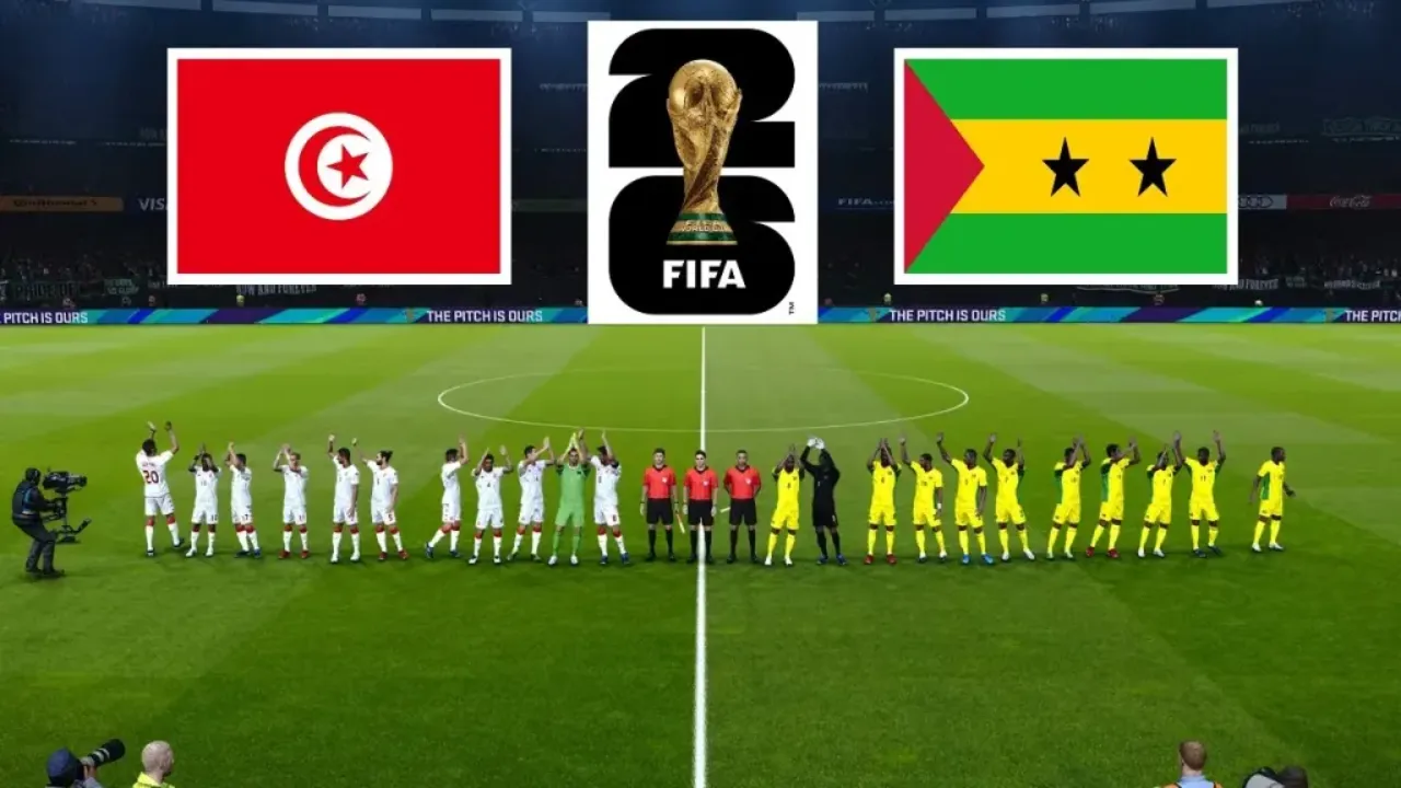 القنوات الناقلة لمواجهة تونس ضد ساو تومي اليوم في تصفيات كأس العالم 2026