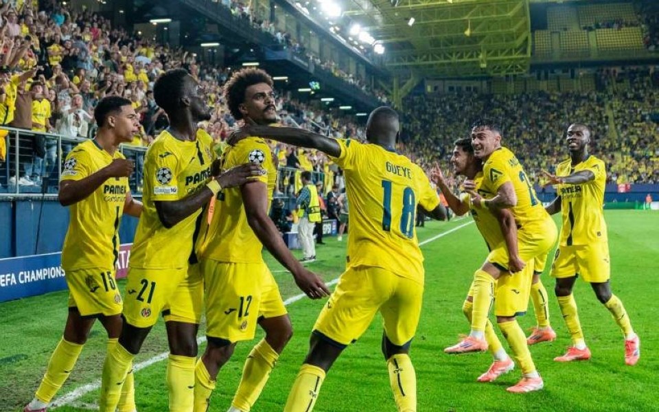 فياريال ينقض على يوفنتوس في اللحظات الأخيرة بدوري الأبطال