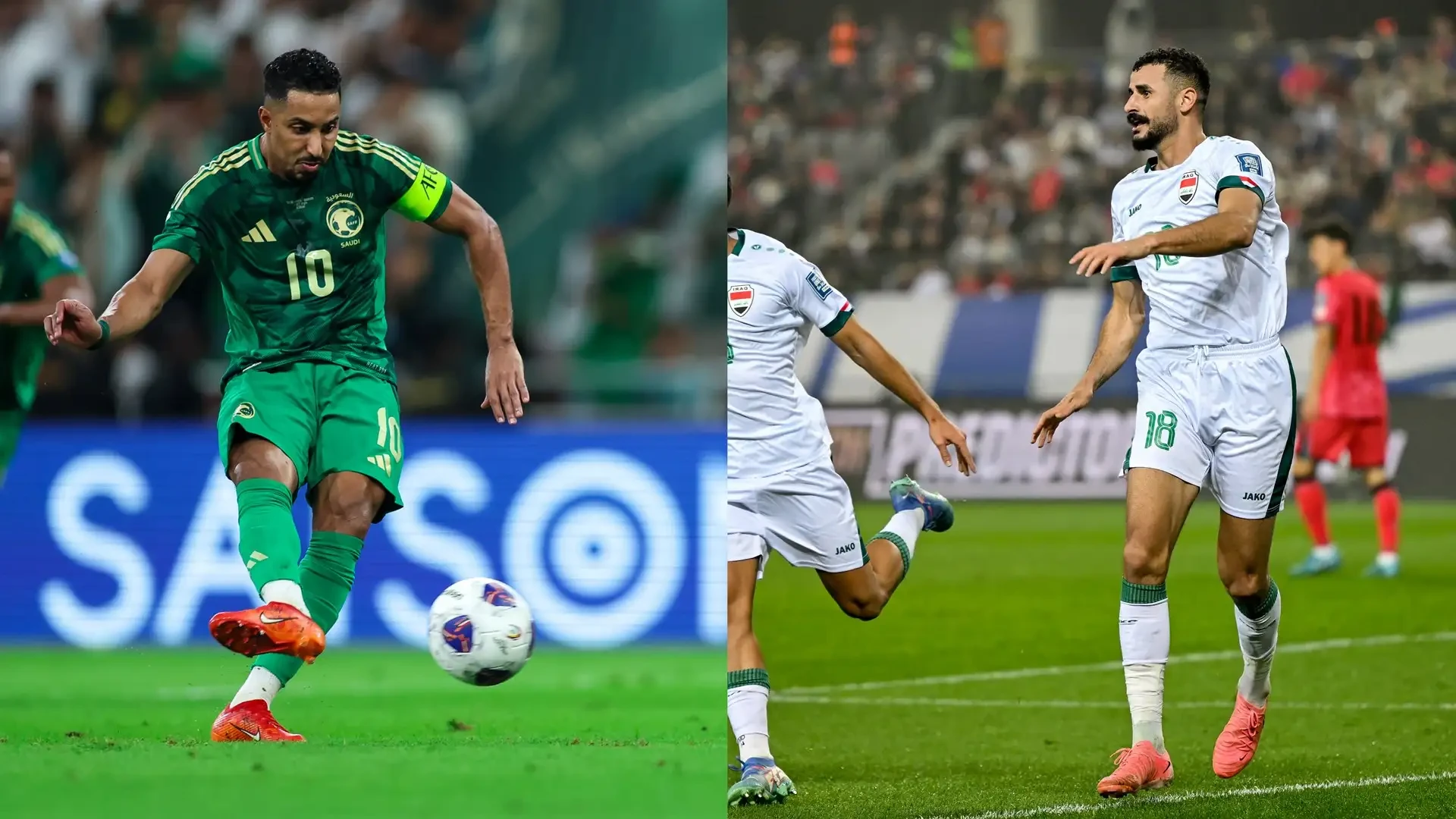موعد مباراة السعودية والعراق ومواجهة نارية بينهم في تصفيات كأس العالم 2025
