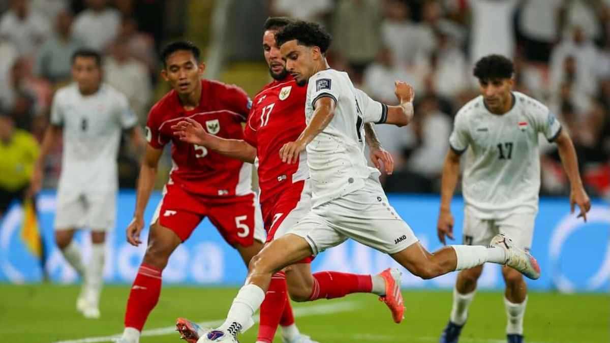 تعرف على تردد القنوات المفتوحة الناقلة لمباراة منتخب العراق أمام إندونيسيا اليوم