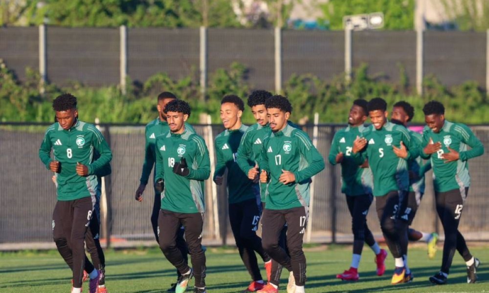 منتخب الشباب السعودي يكثف التحضيرات لمواجهة نيجيريا في المونديال