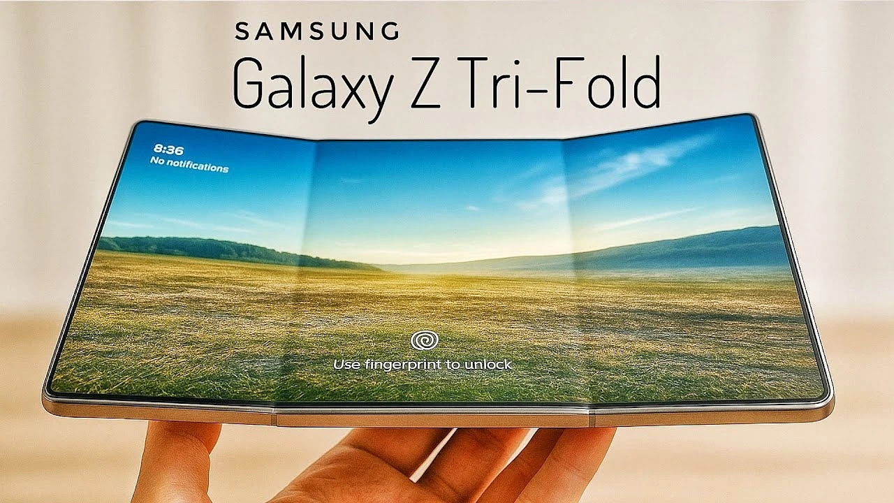 سامسونج تستعد لإطلاق هاتف Galaxy Z Tri Fold ببطارية كبيرة وتقنيات مبتكرة